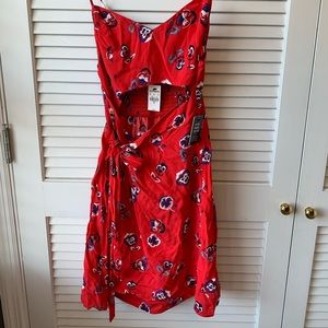 Express Faux Wrap Cutout Sundress NWT